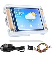 ESP32 Display 2.8 inch, ESP32-32E WiFi+BT Dual-core TFT Module with Acrylic Case, ESP32 Developme...