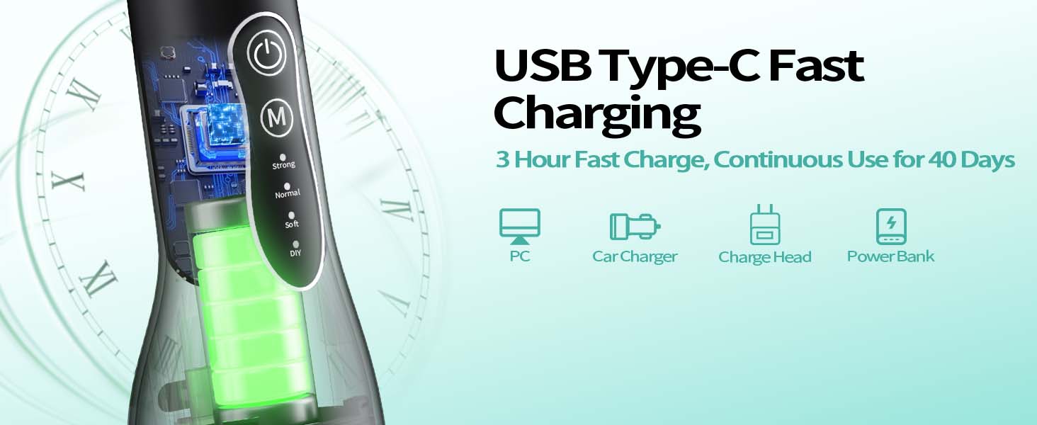 40-Day Battery Life