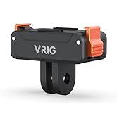 VRIG Magnetic Quick Release Adapter Mount Base for DJI Osmo Action 5 Pro / 4/3 / Osmo 360, Quick-...