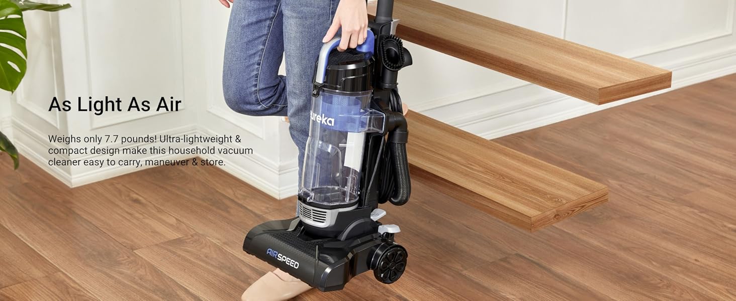 upright vacuum cleaner household compact size for apartments dorms for carpet and floor carpet