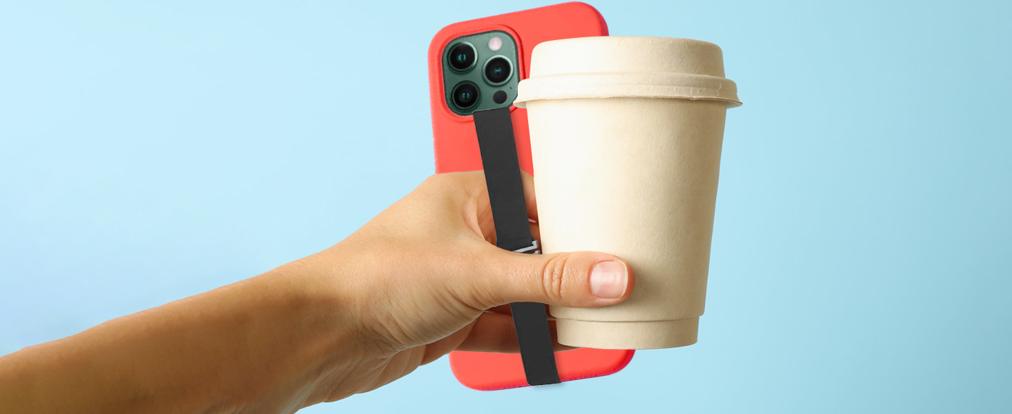 silicone phone strap phone grip strap phone loop strap