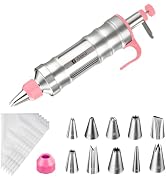 Dessert Decorating Syringe Set Icing Piping Kit Frosting Piping Kit Stainless Steels Cake Decorat...