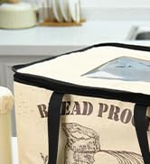 LIFVCNT Bread Proofing Box, Foldable Dough Proofer with Shelf, Adjustable Temp (50–113?) & 1–12H ...