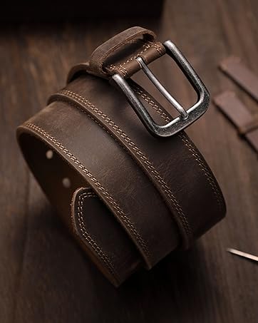 full grain leather belt