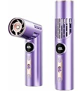 AChoice4U Portable Handheld Fan Rechargeable Personal Fan with flashlight,100-Speed,18000rpm Stro...