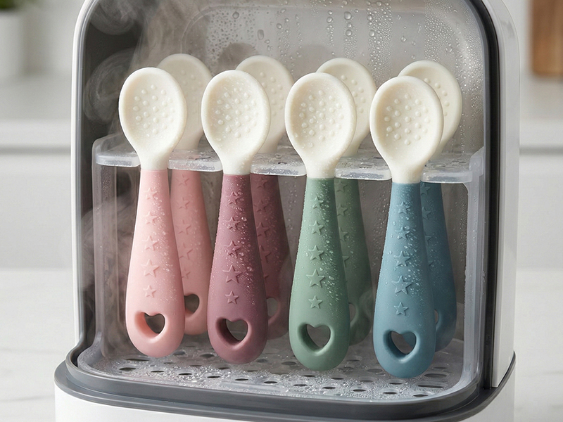 Silicone Baby spoons