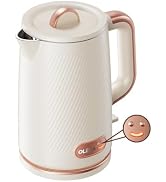 OLEGA Electric Tea Kettle: 1200W Fast Boil Electric Water Kettles 1.5L | Stainless Steel Kettle; ...