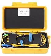 OTDR Launch Cable Box SC/UPC to SCAPC Single Mode 1000 Meter Fiber Optic OTDR Launch Cord Dead Zo...