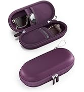ProCase Double Sunglasses Case, Hard EVA Shell Shockproof Dual Eyeglass Case for Men Women with M...