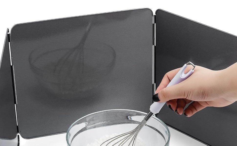 splatter shield;kitchen splatter shield;non stick splatter shield;stovetop splatter shield