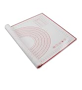 32x24" Red Extra Large Silicone Pastry Mat