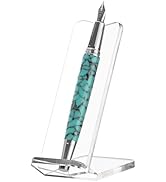 SANRUI Acrylic Pen Display Stand Holder, Clear Fountain Pen Makeup Brush Rack, Ballpoint Pen Show...