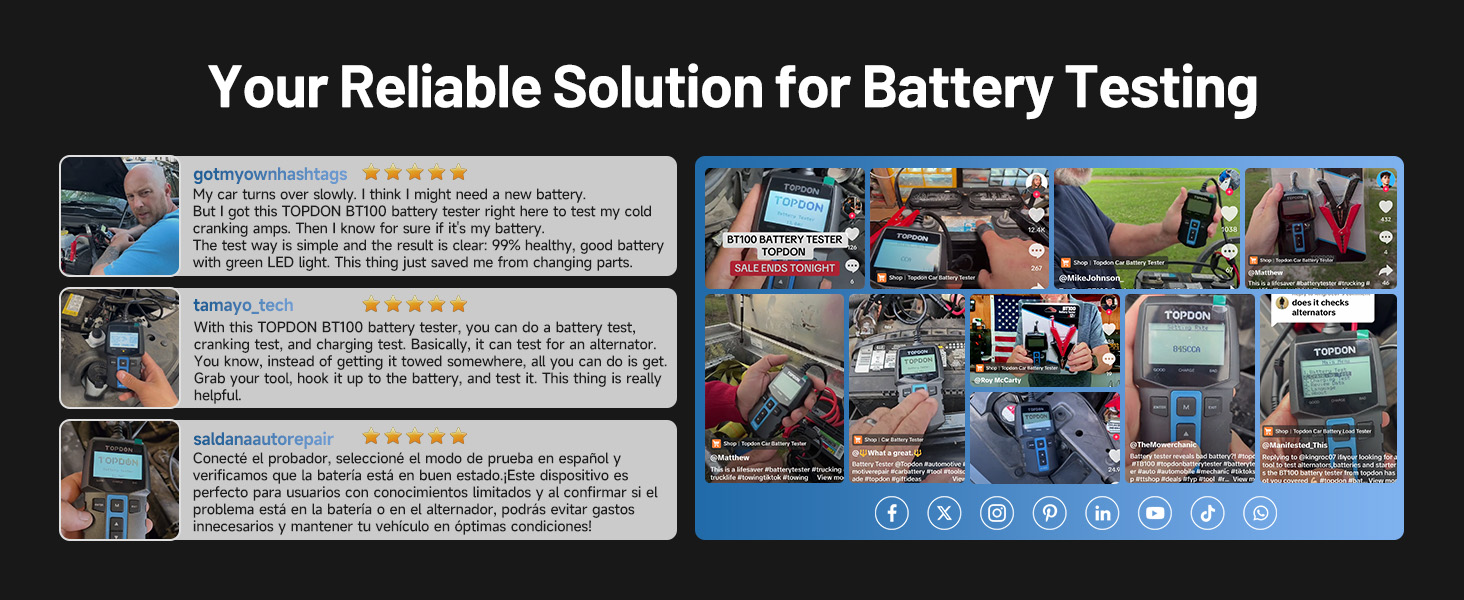 car battery tester