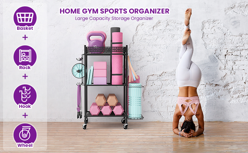 home gym rack