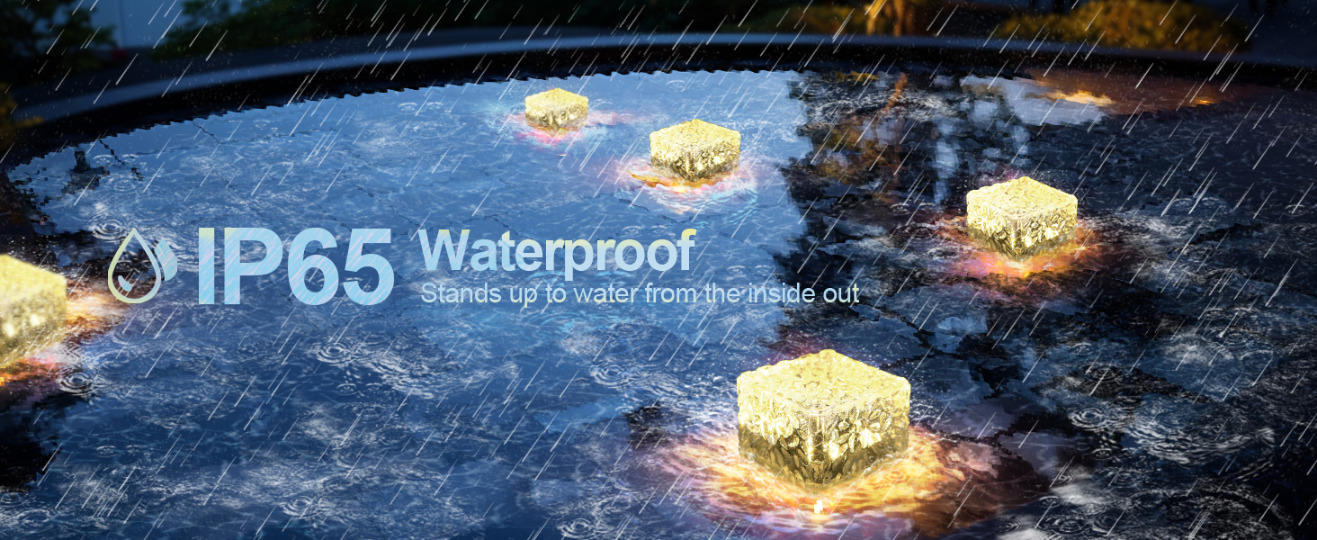 Solar Brick Lights