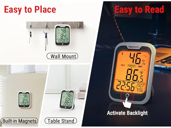 thermometer and hygrometer