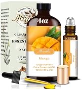Mango Essential Oil-Mango Fragrance Oil 4.33oz (130ml)-100% Pure Natural Scent for Diffusers, Can...
