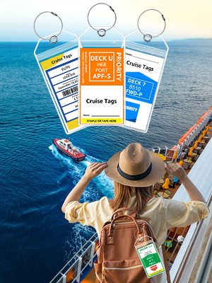 Cruise Luggage Tags for Carnival Cruise Ships 2022 2023 2024