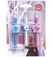 Frozen cupcake candles