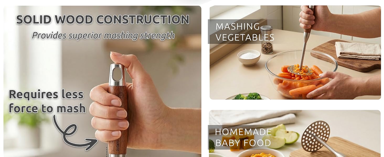 quicker mashing root vegetables