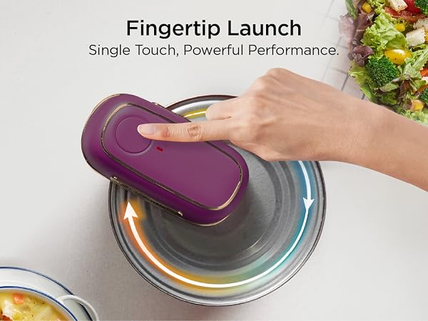 Fingertip Launch, Single Touch, Powerful Performance
