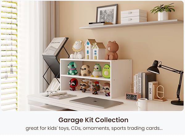 toys ornaments garage kit collection sports trading cards organizer shelf