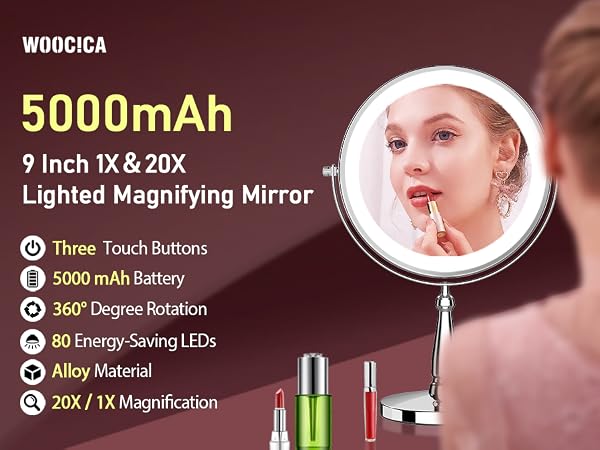 vanity mirror with lights