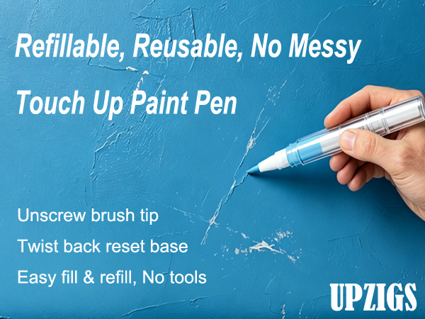 UPZIGS refillable touch up paint pen
