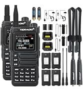 TIDRADIO TD-H9 10Watt APRS&GPS Ham Radio Handheld, Multi-Band Two Way Radio with 3000mAh Battery(...
