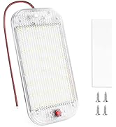 Rvhouse RV Lights Interior LED Dome Light, 48LED 800LM Ultra Bright 12V-85V LED White Lights RV C...