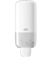 Tork Foam Skincare Manual Dispenser for Foam Soap and Hand Sanitizer 571501 - Economical, S4 Disp...