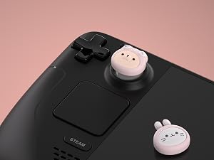 Thumb Grip Caps for Steam Deck LCD, Silicone Thumbsticks Grips Joystick Caps for Steam Deck OLED