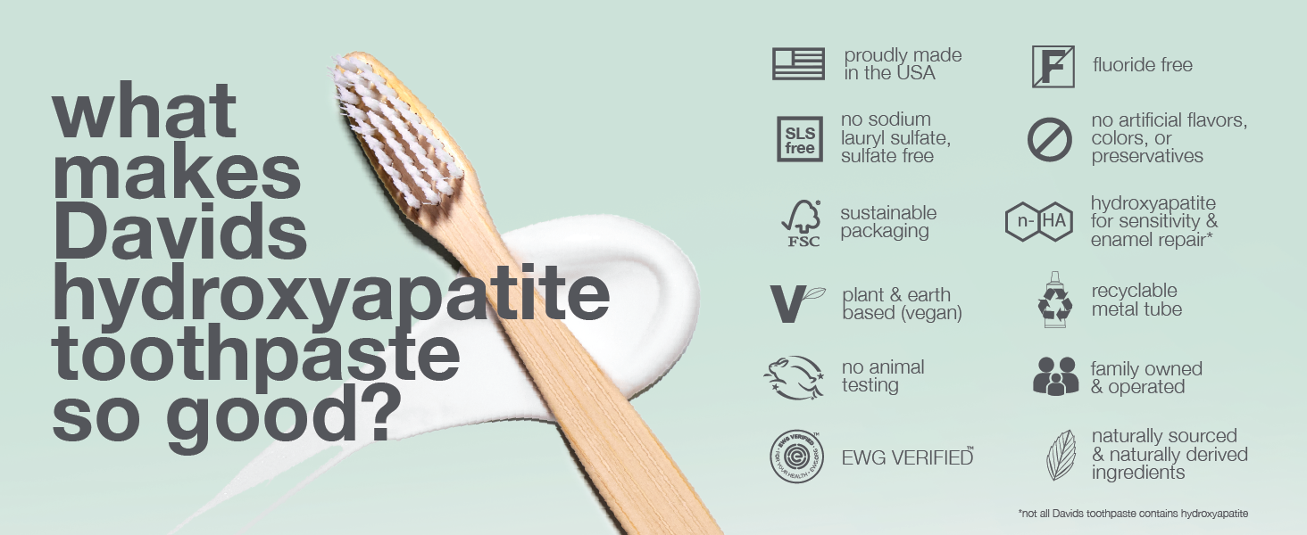 mint nanohydroxyapatite toothpaste dientes cena dental hygiene antiplaque toothpaste tooth fairy rfk
