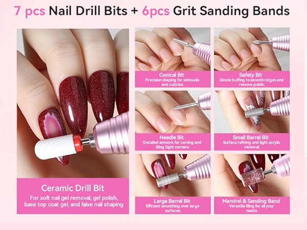 Rechargeable Nail Drill