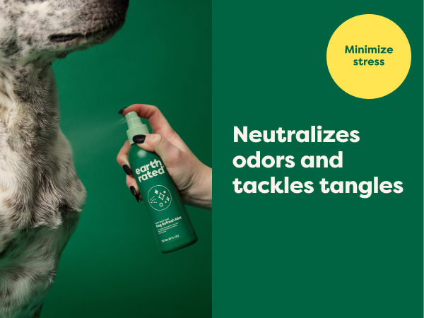 Neutralizes odors & tackles tanlges