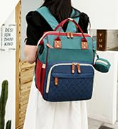 Diaper Bag with Changing Station, Waterproof 3 in 1 Baby Diaper Backpack with Foldable Changing P...