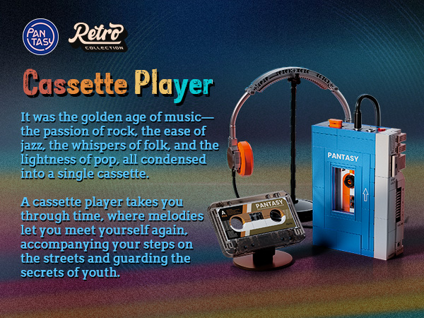 Retro Cassette Player