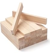 Wooden Dowels Wood Strips Slats for Crafts 3/8