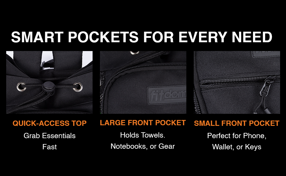 Smart pockets for every need