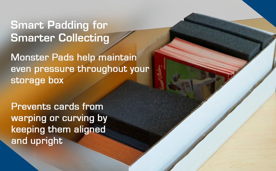 Prevents cards from warping by maintaining even pressure.