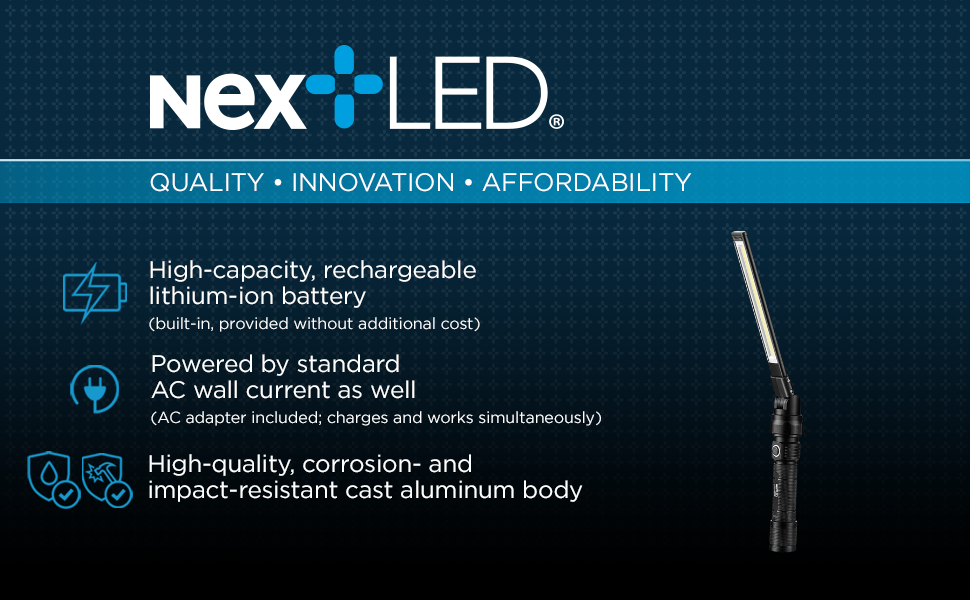 NT-7543 LED FOLDING TASK LIGHT