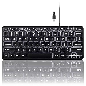 Mini Backlit Keyboard