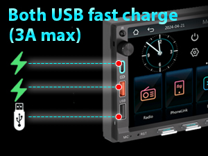 USB for charge