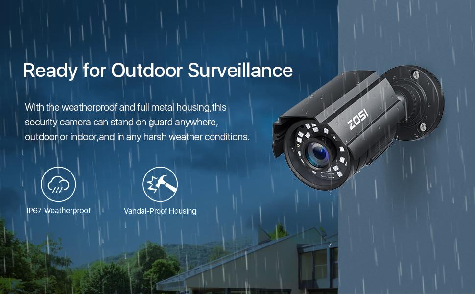 Outdoor Waterproof Security Camera
