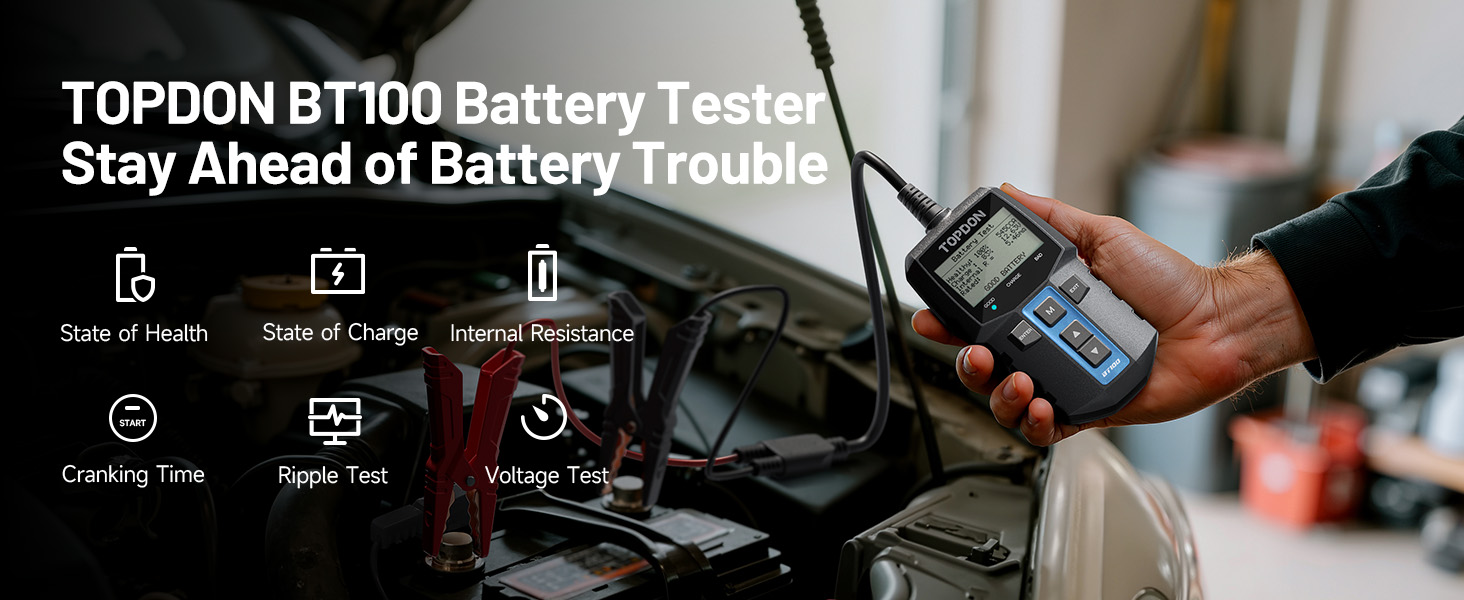 car battery tester