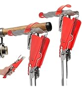 AMGSH 2 Pack Automatic Fishing Rod Holders with Double Springs, Adjustable Sensitivity, Stainless...