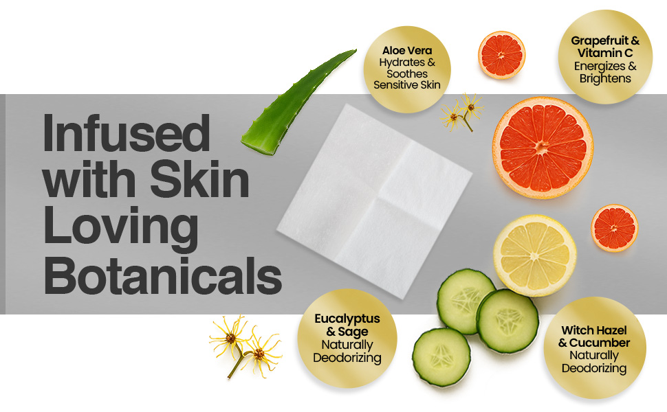 Infused with Skin-Loving Botanicals for a Naturally Refreshing Clean