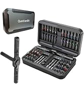 66 in 1 Magnetic Screwdriver Set, Multi-Bit Ratchet Screwdriver Kit with S2 Steel Precision Bits,...