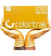 Colortrak Luminous Collection Disposable Nitrile Gloves, Latex-Free, Powder-Free, Textured Finger...
