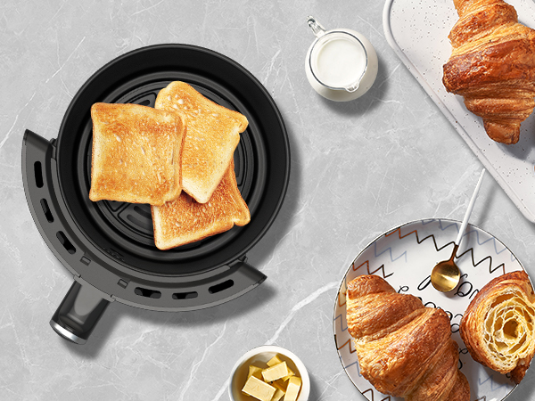 small air fryer small airfryer mini air fryer oven compact air fryer 2 people air fryer basket black